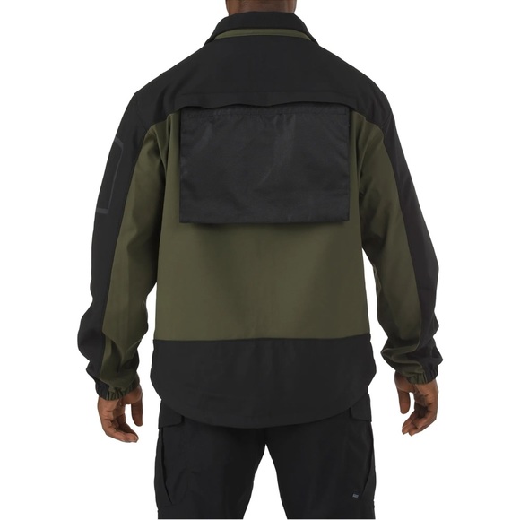 1.) 5.11 CHAMELEON SOFTSHELL JACKET - Picture 4 of 5